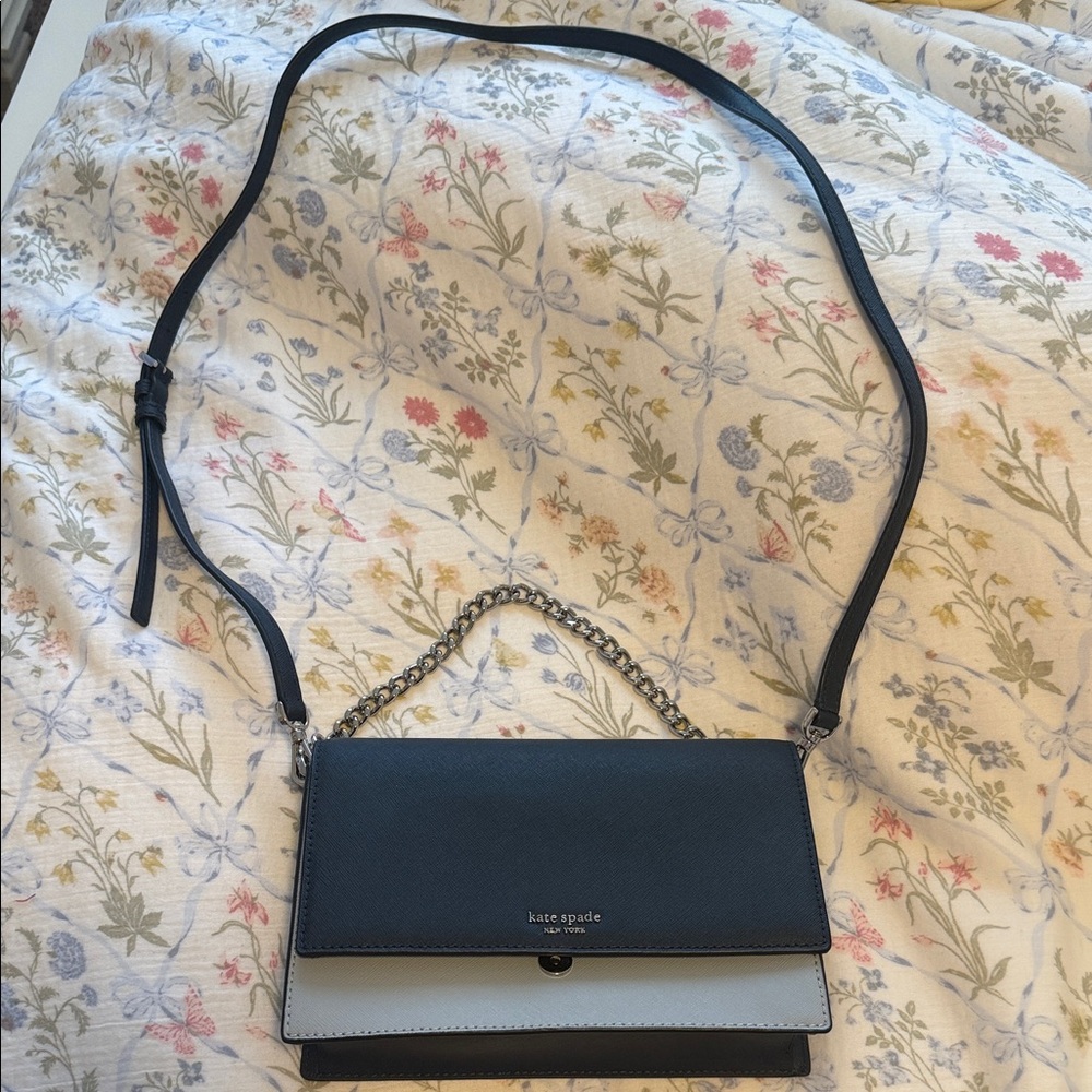 Kate Spade Navy and light blue Crossbody Bag